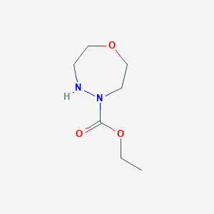 Ethyl 1,4,5-oxadiazepane-4-carboxylate