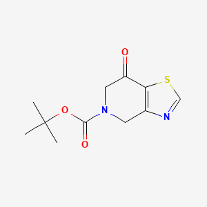 tert-Butyl 7-oxo-6,7-dihydrothiazolo[4,5-c]pyridine-5(4H)-carboxylate