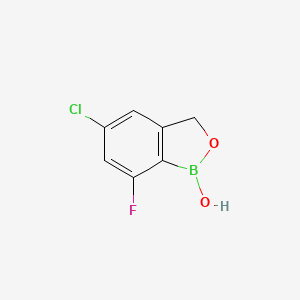 5-Chloro-7-fluorobenzo[c][1,2]oxaborol-1(3H)-ol