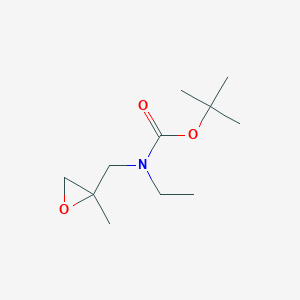 Tert-butyl ethyl((2-methyloxiran-2-yl)methyl)carbamate