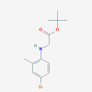 Tert-butyl (4-bromo-2-methylphenyl)glycinate