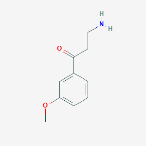 3-Amino-1-(3-methoxyphenyl)propan-1-one