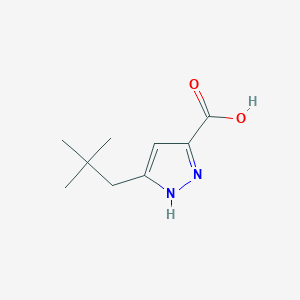 5-Neopentyl-1H-pyrazole-3-carboxylic Acid