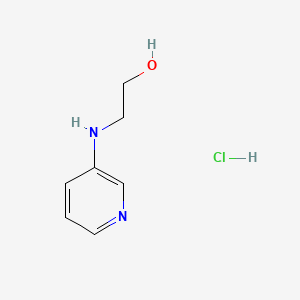 2-[(Pyridin-3-yl)amino]ethan-1-olhydrochloride