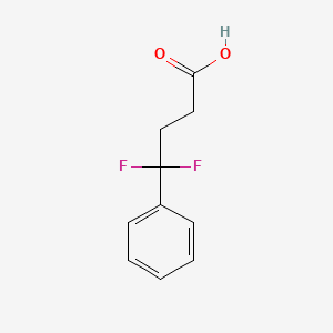 4,4-Difluoro-4-phenylbutanoic acid