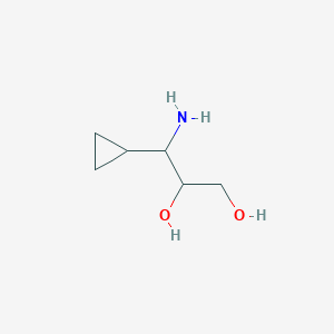 3-Amino-3-cyclopropylpropane-1,2-diol