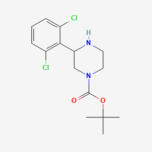 Tert-butyl 3-(2,6-dichlorophenyl)piperazine-1-carboxylate