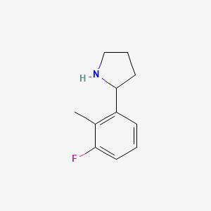 2-(3-Fluoro-2-methylphenyl)pyrrolidine