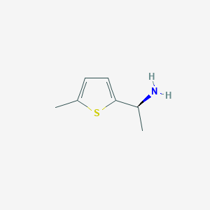 (S)-1-(5-Methylthiophen-2-yl)ethan-1-amine