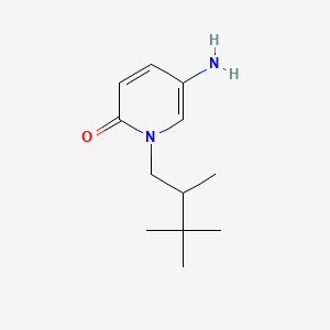 5-Amino-1-(2,3,3-trimethylbutyl)-1,2-dihydropyridin-2-one