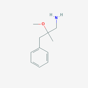 2-Methoxy-2-methyl-3-phenylpropan-1-amine