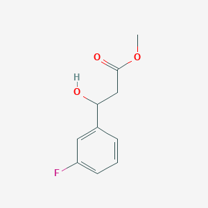 Methyl 3-(3-fluorophenyl)-3-hydroxypropanoate