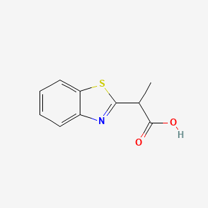 2-(Benzo[d]thiazol-2-yl)propanoic acid