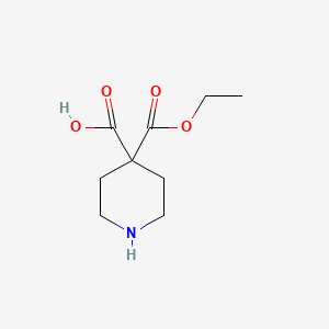 4-Ethoxycarbonylpiperidine-4-carboxylic acid