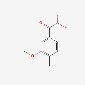 2,2-Difluoro-1-(3-methoxy-4-methylphenyl)ethanone