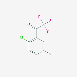 1-(2-Chloro-5-methylphenyl)-2,2,2-trifluoroethanone