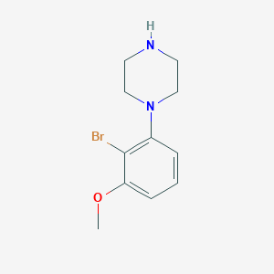 1-(2-Bromo-3-methoxyphenyl)piperazine