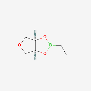 Furo[3,4-d]-1,3,2-dioxaborole, 2-ethyltetrahydro-, cis-