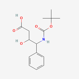 (3R,4R)-4-(tert-butoxycarbonylamino)-3-hydroxy-4-phenylbutanoic acid