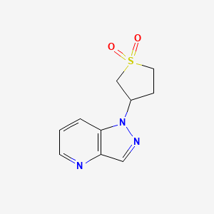 3-(1H-Pyrazolo[4,3-b]pyridin-1-yl)tetrahydrothiophene 1,1-dioxide