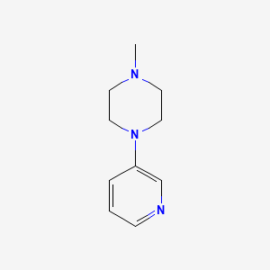 molecular formula C10H15N3 B1353999 1-甲基-4-(吡啶-3-基)哌嗪 CAS No. 223794-26-1