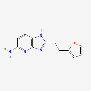 2-[2-(Furan-2-yl)ethyl]-3h-imidazo[4,5-b]pyridin-5-amine