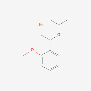 1-(2-Bromo-1-isopropoxyethyl)-2-methoxybenzene