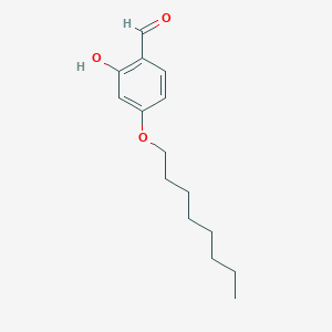 molecular formula C15H22O3 B1354001 2-羟基-4-(辛氧基)苯甲醛 CAS No. 89027-82-7