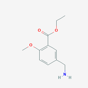 Ethyl 5-(aminomethyl)-2-methoxybenzoate