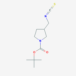 1-Pyrrolidinecarboxylic acid, 3-(isothiocyanatomethyl)-, 1,1-dimethylethyl ester