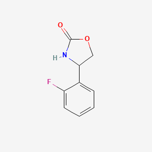 4-(2-Fluorophenyl)oxazolidin-2-one