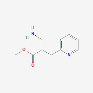 Methyl 3-amino-2-(pyridin-2-ylmethyl)propanoate