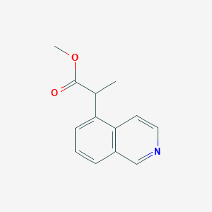 Methyl 2-(isoquinolin-5-yl)propanoate