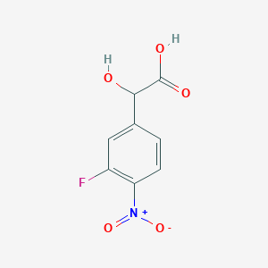 3-Fluoro-4-nitromandelic acid