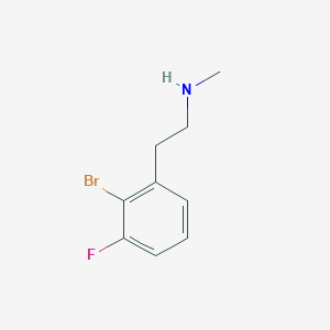 [2-(2-Bromo-3-fluorophenyl)ethyl](methyl)amine