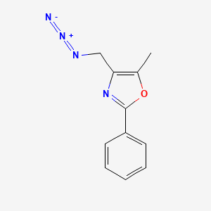 4-(Azidomethyl)-5-methyl-2-phenyl-1,3-oxazole