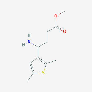 Methyl 4-amino-4-(2,5-dimethylthiophen-3-yl)butanoate