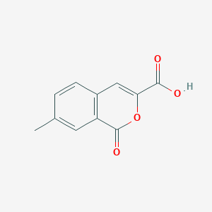 7-methyl-1-oxo-1H-isochromene-3-carboxylic acid