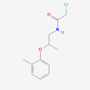 2-chloro-N-[2-(2-methylphenoxy)propyl]acetamide