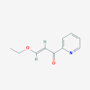 3-Ethoxy-1-(pyridin-2-yl)prop-2-en-1-one