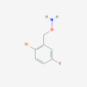 O-(2-Bromo-5-fluorobenzyl)hydroxylamine