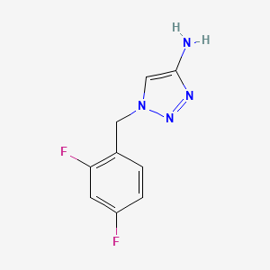 1-(2,4-Difluorobenzyl)-1h-1,2,3-triazol-4-amine