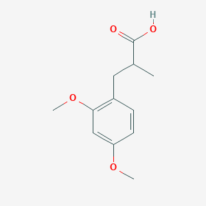 3-(2,4-Dimethoxyphenyl)-2-methylpropanoic acid