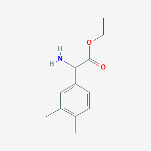 Ethyl 2-amino-2-(3,4-dimethylphenyl)acetate