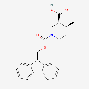 (3S,4S)-1-(9H-fluoren-9-ylmethoxycarbonyl)-4-methylpiperidine-3-carboxylic acid