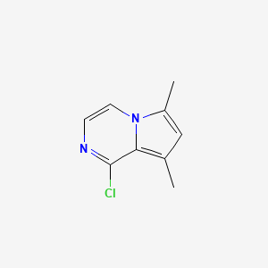 1-Chloro-6,8-dimethylpyrrolo[1,2-a]pyrazine