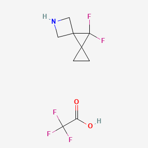 8,8-Difluoro-6-azadispiro[2.0.3^{4}.1^{3}]octane,trifluoroaceticacid