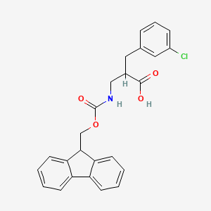 (R)-3-(3-Chloro-phenyl)-2-[(9H-fluoren-9-ylmethoxycarbonylamino)-methyl]-propionic acid