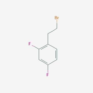 molecular formula C8H7BrF2 B1354093 2,4-二氟苯乙基溴 CAS No. 214618-54-9