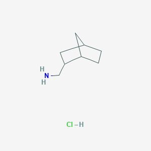 molecular formula C8H16ClN B13541014 Bicyclo[2.2.1]heptane-2-methanamine Hydrochloride CAS No. 39780-78-4